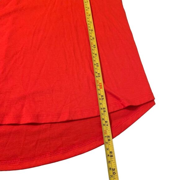 Lane Bryant Red T-Shirt Scoop Neck Short Sleeve Plus Size 18-20 - Picture 6 of 6